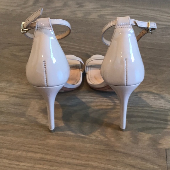 Schutz nude sandals sz 7.5 - Picture 3 of 4